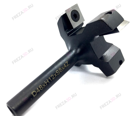 Фреза для Слэбов со сменными ножами D48x8 4z