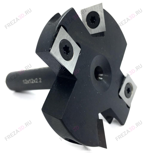 Фреза для Слэбов со сменными ножами D60x12 2+2z