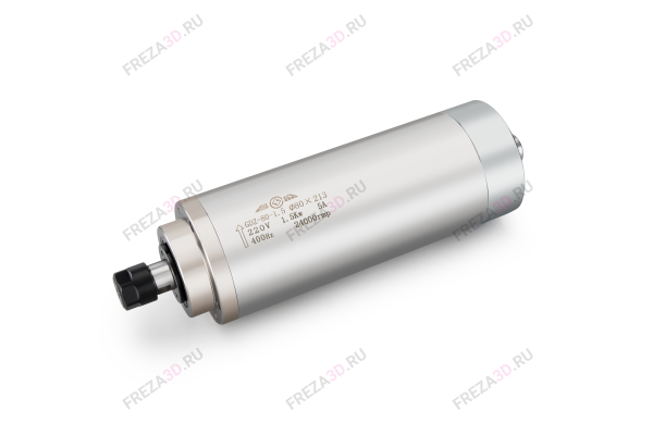 Шпиндель с жидкостным охлаждением GDZ-80-1,5кВт 220V 80*213 Er-16