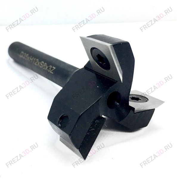 Фреза для Слэбов со сменными ножами D35x8 3z