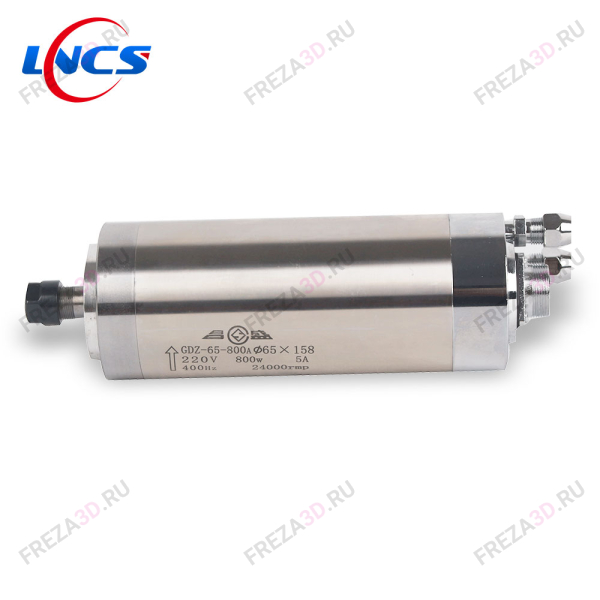 Шпиндель с жидкостным охлаждением GDZ-65-0,8кВт 220V Er-11