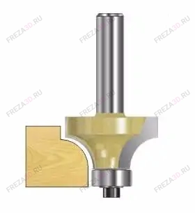 Фреза внутр. радиус (ниж.подш.) Z=2 R=2 D=16.7x12.7x56 S=8 