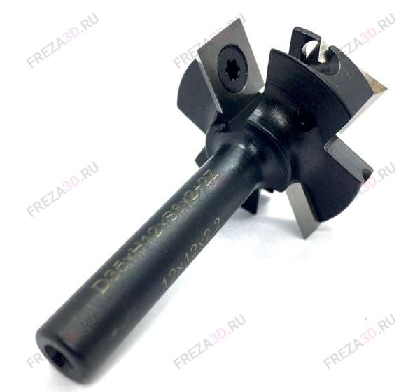 Фреза для Слэбов со сменными ножами D35х8 2+2z